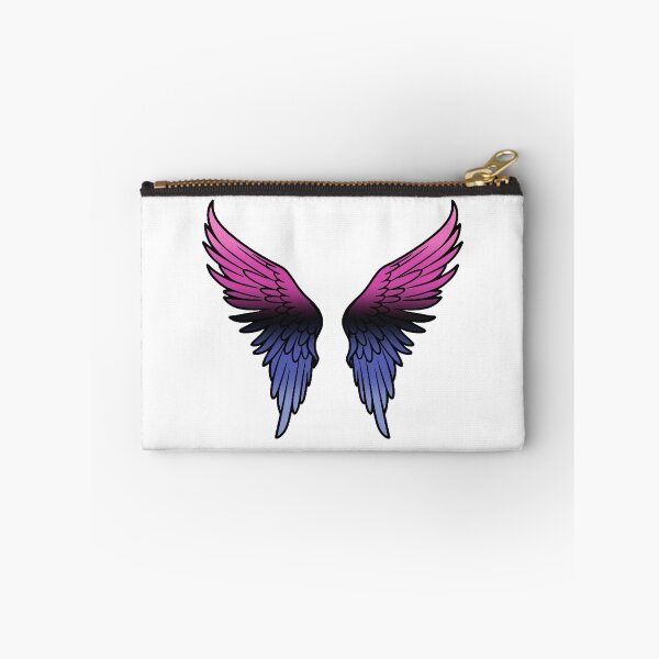 Item preview, Omnisexual Pride Flag Angel Wings, Subtle Omnisexual Design designed and sold by Travelslightly.