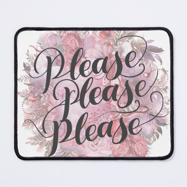 Item preview, Please please please, typography & word art  designed and sold by Fashiospice07.