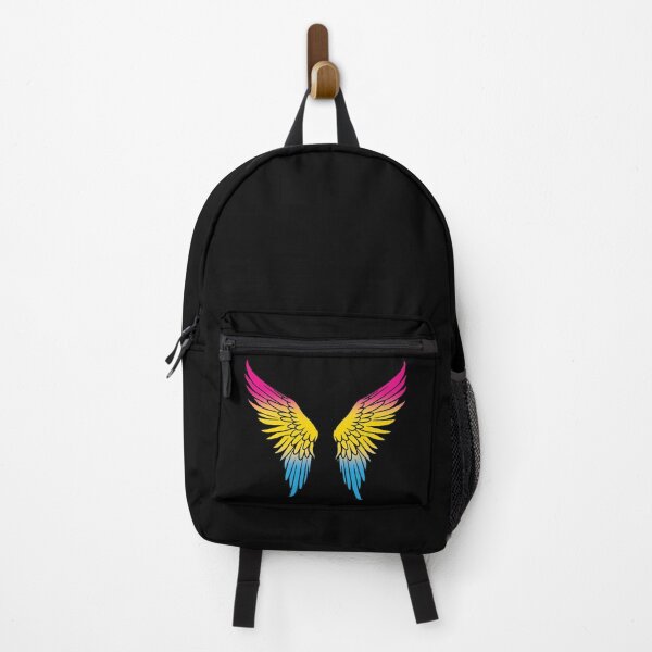 Item preview, Pansexual Pride Flag Angel Wings, Subtle Pansexual Design designed and sold by Travelslightly.