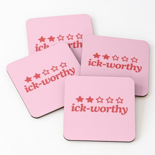 Item preview, Text only star review, ick-worthy designed and sold by Dazzline Designs.