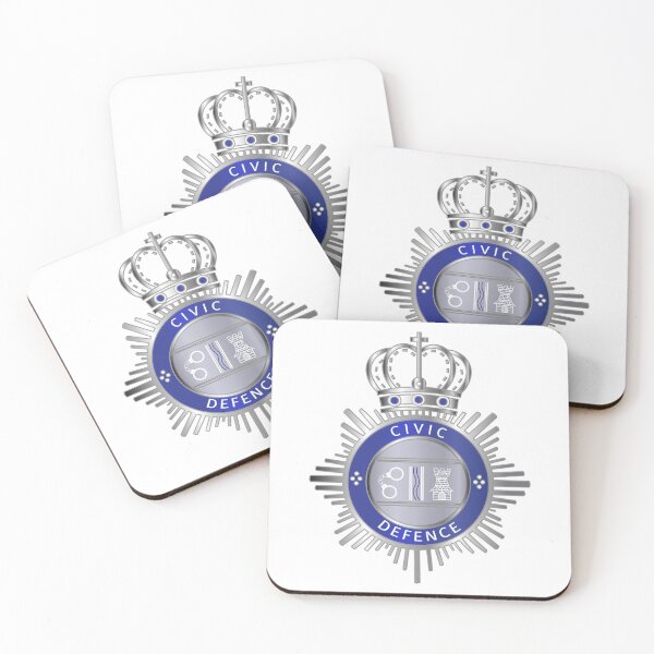 Item preview, Civil Defence Police Badge designed and sold by Abstract65.