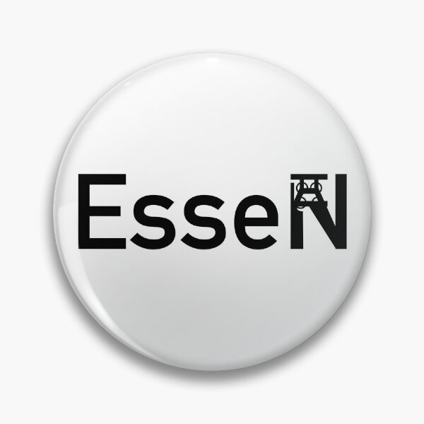 Item preview, Essen town sign skyline with Zollverein colliery designed and sold by Grafikus.