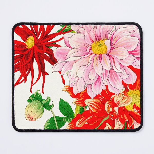 Item preview, Timeless Dahlia Beauty: Seiyo Soka Zufu Botanical Art Print designed and sold by InHerits.