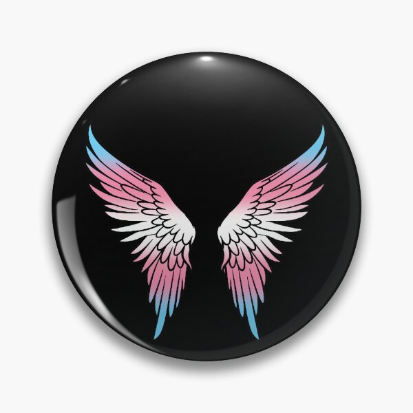 Item preview, Transgender Pride Flag Angel Wings, Cute Trans Design designed and sold by Travelslightly.