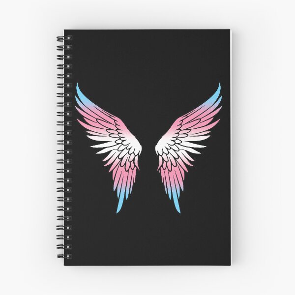 Item preview, Transgender Pride Flag Angel Wings, Cute Trans Design designed and sold by Travelslightly.