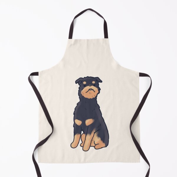 Item preview, Cute Brussels Griffon dog illustration designed and sold by Artofmayara.