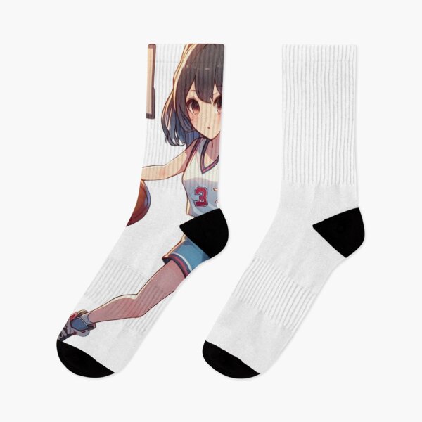 Item preview, Cute Cool Anime girl playing basketball, Pretty girl dribbling, Beautiful sports professional female basketballer at tournament jump shooting (SGVisionary) designed and sold by SGVisionary.