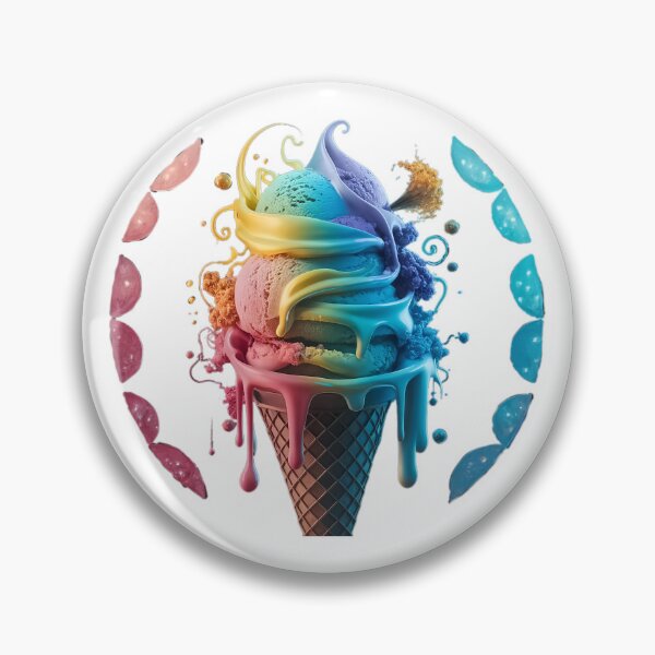 Item preview, Melting Ice cream design  designed and sold by KRStyleClub.