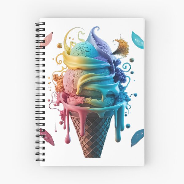 Item preview, Melting Ice cream design  designed and sold by KRStyleClub.