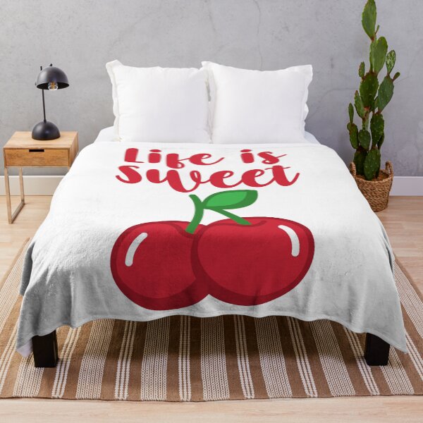 Item preview, Life is sweet, cherry designed and sold by PaulSDesign.