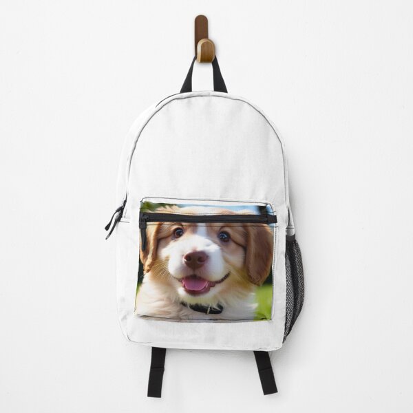 Item preview, A fluffy puppy looking at the camera in AI Drawing designed and sold by TatStudio55.