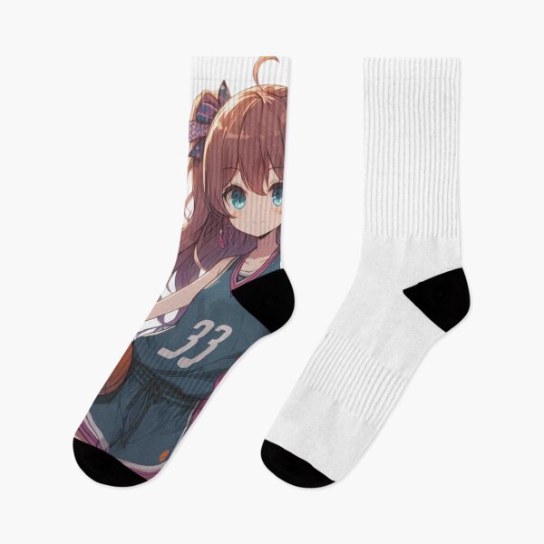 Item preview, Cute Cool Anime girl playing basketball, Pretty girl dribbling, Beautiful sports professional female basketballer at tournament jump shooting (SGVisionary) designed and sold by SGVisionary.