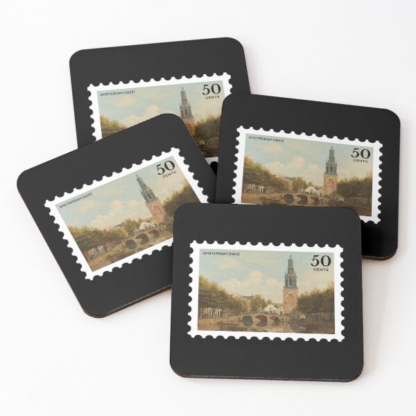 Item preview, Amsterdam (1829), vintage travel stamp designed and sold by RabbitK.