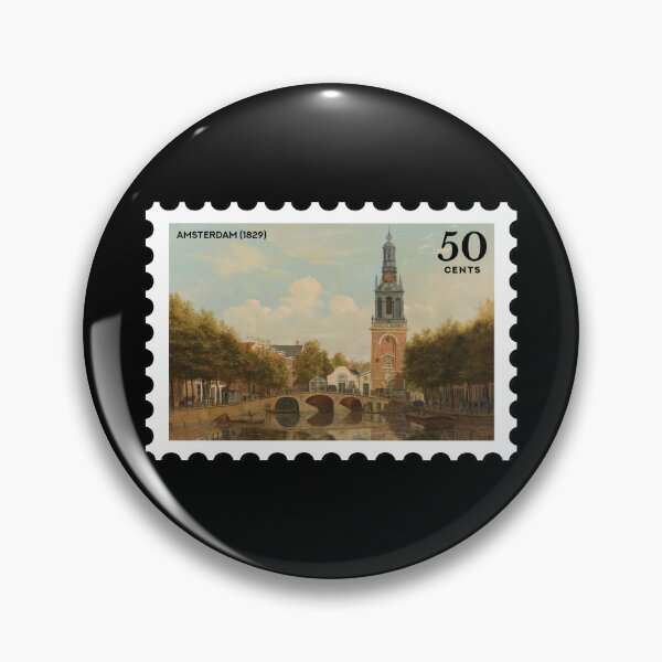 Item preview, Amsterdam (1829), vintage travel stamp designed and sold by RabbitK.