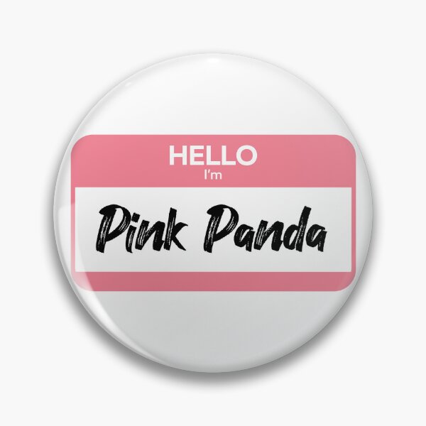 Item preview, Hello I'm Pink Panda Apink fandom designed and sold by DubuStore.