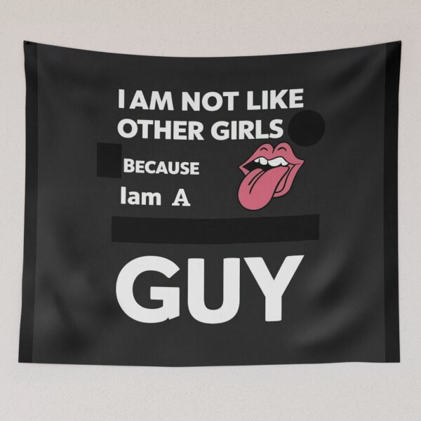 Item preview, Iam a guy, iam not like other girls  designed and sold by Sha1726.