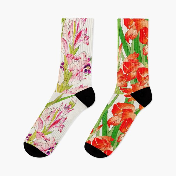 Item preview, Vintage Elegance: Gladiolus & Schizanthus Flower  designed and sold by InHerits.