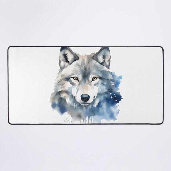 Item preview, Watercolor Wolf designed and sold by sj-ephemeral.