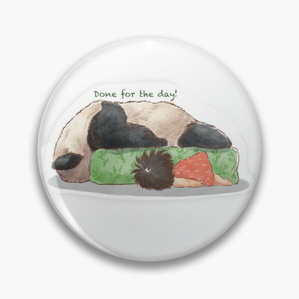 Item preview, Panda - Done for the Day designed and sold by rozzhew.