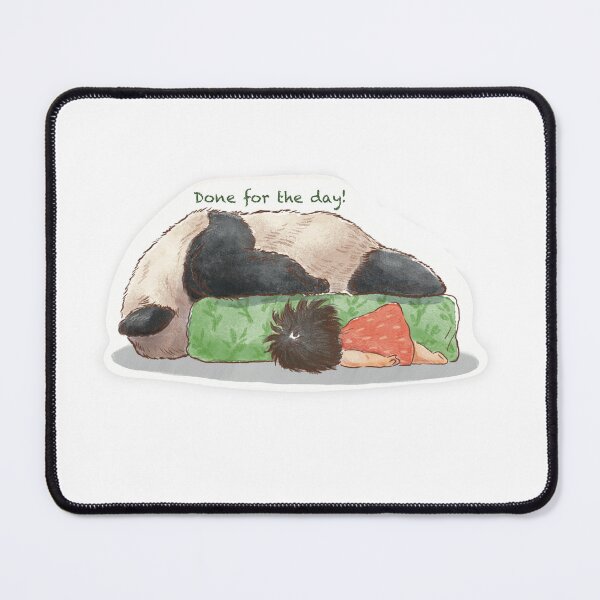 Item preview, Panda - Done for the Day designed and sold by rozzhew.