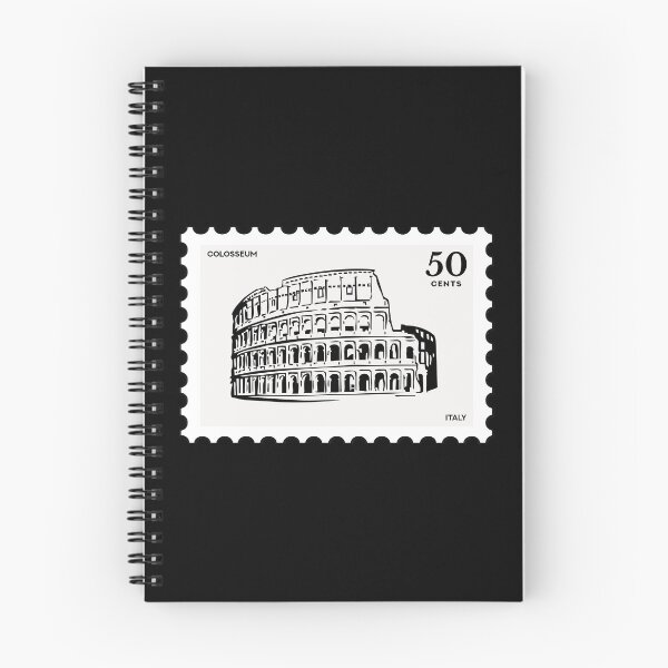 Item preview, Colosseum, vintage travel stamp designed and sold by RabbitK.
