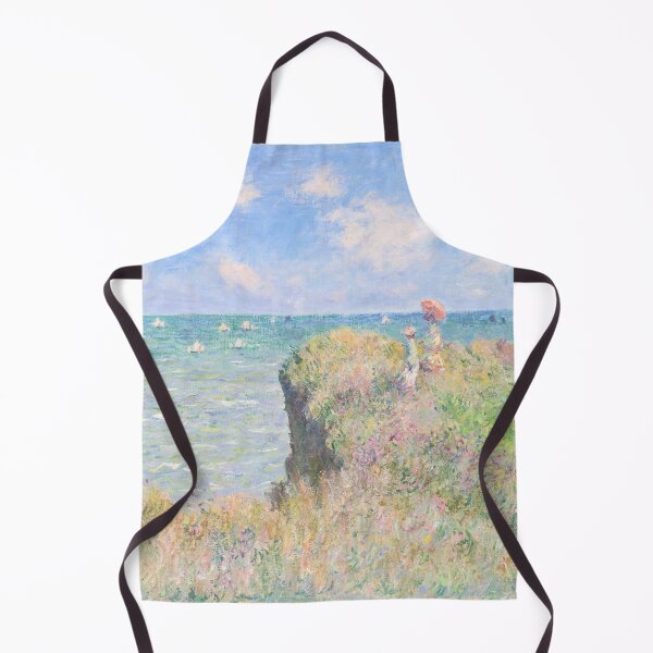 Item preview, Claude Monet Cliff Walk At Pourville Exhibition Poster designed and sold by BelovedArtPrint.