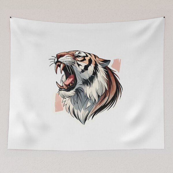 Item preview, Roaring Sabretooth Tiger designed and sold by HarmonyCreation.