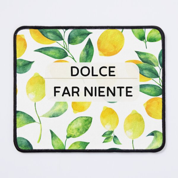 Item preview, il Dolce far niente designed and sold by LaughandLaugh.