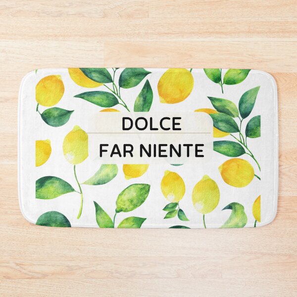 Item preview, il Dolce far niente designed and sold by LaughandLaugh.