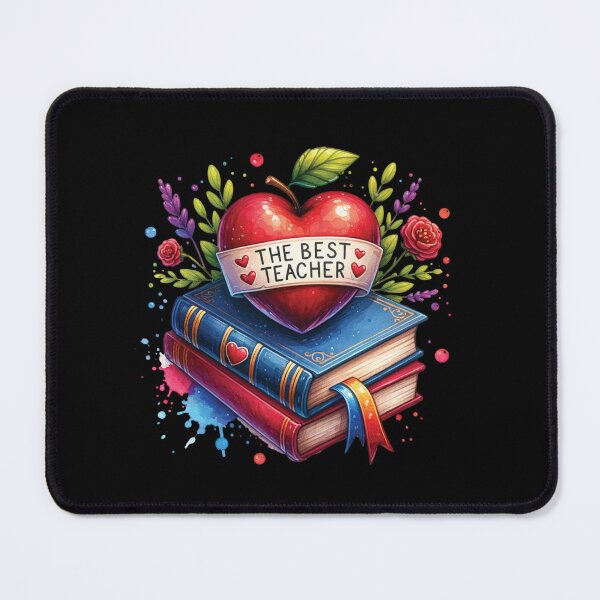 Item preview, The Best Teacher Heart Apple Books designed and sold by Merchrise.