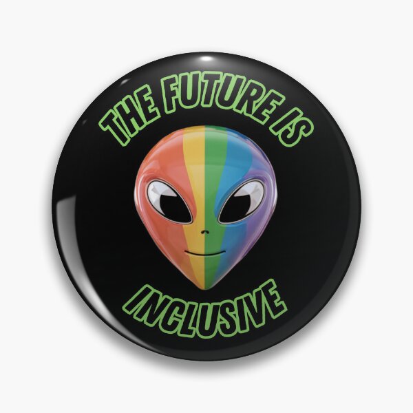 Item preview, The Future Is Inclusive Alien Pride designed and sold by 17trifecta.