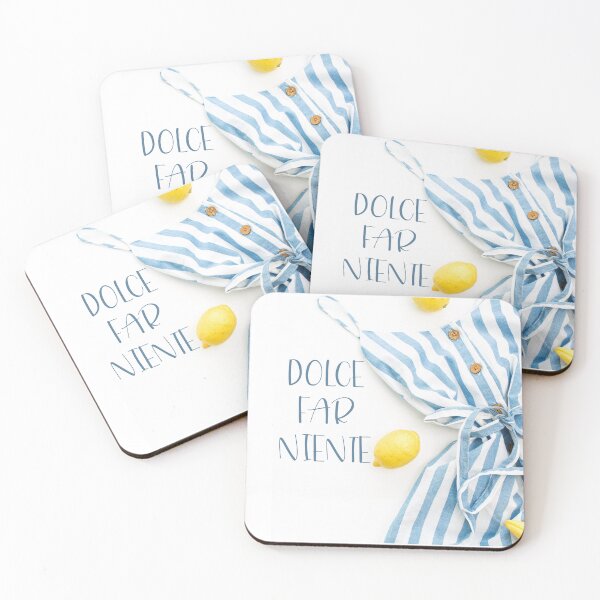 Item preview, il Dolce far niente designed and sold by LaughandLaugh.