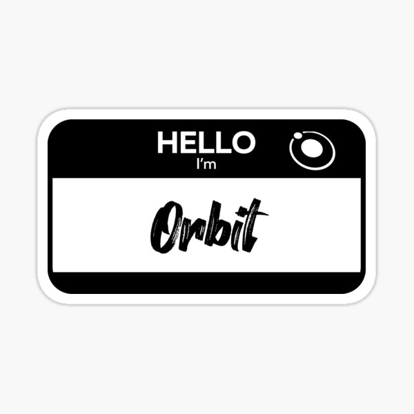 Item preview, Hello I'm Orbit LOONA fandom designed and sold by DubuStore.