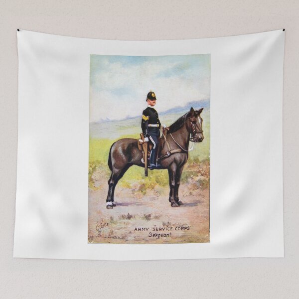 Item preview, Vintage British Postcard, Army Sergeant designed and sold by JonDelorme.