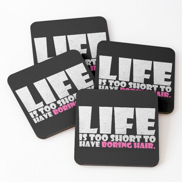 Item preview, Life is too short to have boring hair designed and sold by HorizonDesignz.