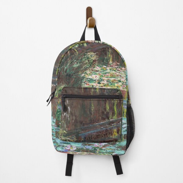 Item preview, Claude Monet Water Lily Pond Exhibition Poster designed and sold by BelovedArtPrint.