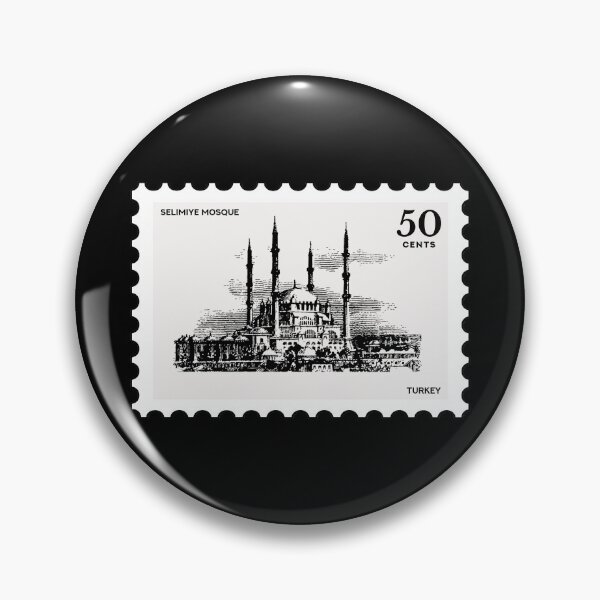 Item preview, Turkey, vintage travel stamp designed and sold by RabbitK.