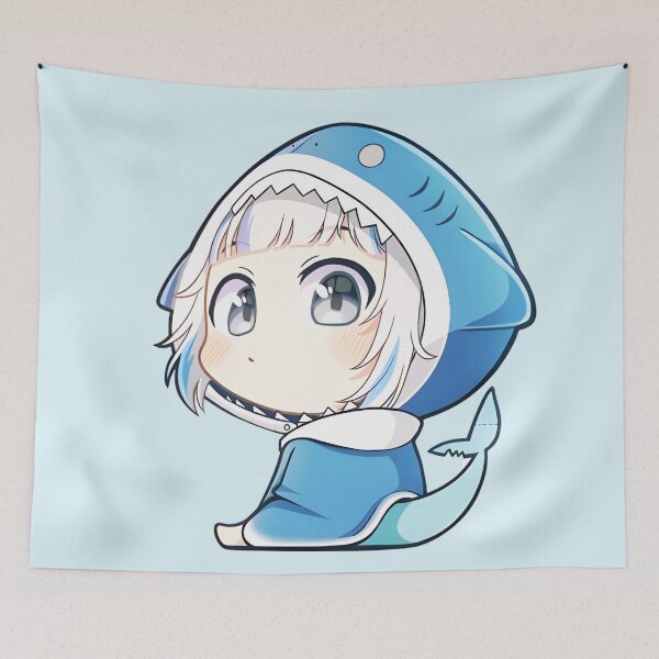 Item preview, Cute Gawr Gura - Chibi designed and sold by ForevFantasy.