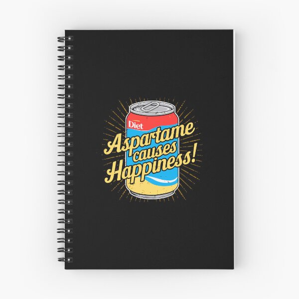Item preview, Aspartame causes Happiness diet soda can cola funny diet sugar-free designed and sold by w1ckerman.