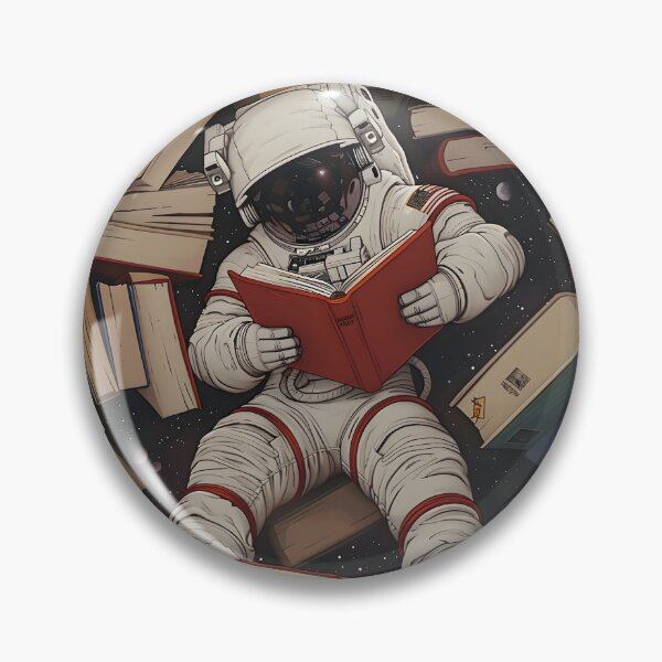 Item preview, Astronaut with Books designed and sold by taniasofia.