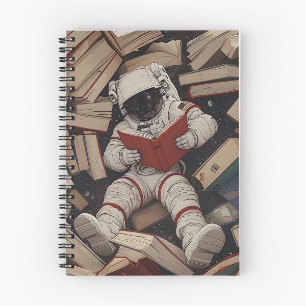 Item preview, Astronaut with Books designed and sold by taniasofia.