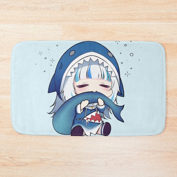 Item preview, Gawr Gura - Cute Chibi - Bitting her Tail designed and sold by ForevFantasy.
