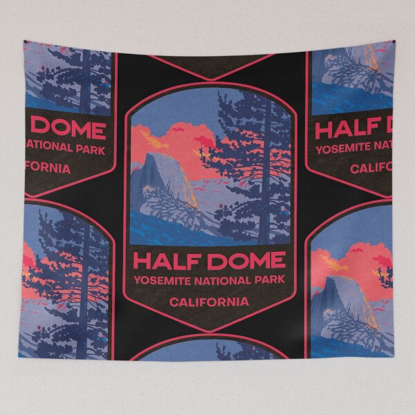 Item preview, Yosemite National Park Half Dome designed and sold by JordanHolmes.