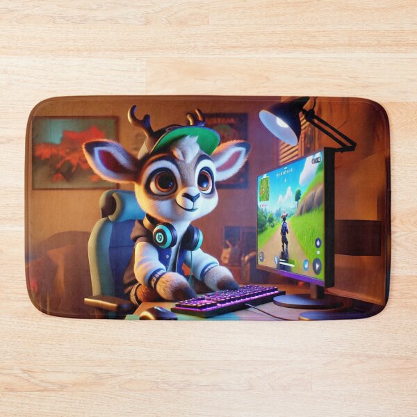 Item preview, Gaming Addax in Action designed and sold by Sillytoe.