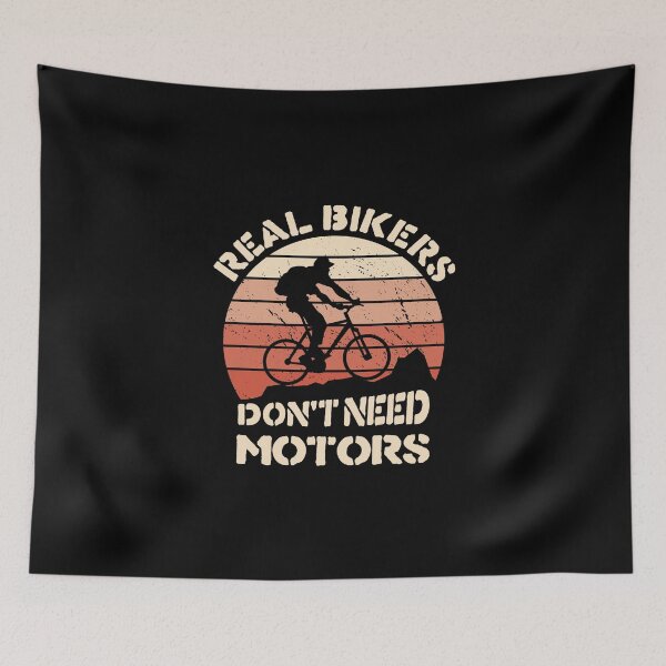Item preview, Real bikers don't need motors and batteries designed and sold by HandicraftArt.