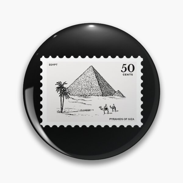 Item preview, Egypt, vintage travel stamp designed and sold by RabbitK.