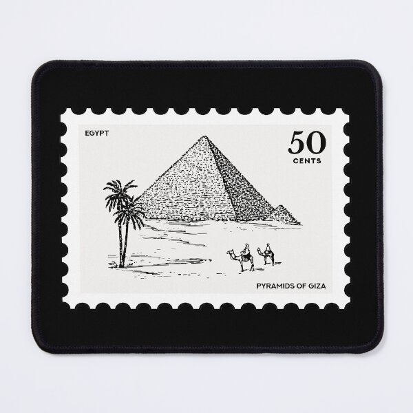 Item preview, Egypt, vintage travel stamp designed and sold by RabbitK.