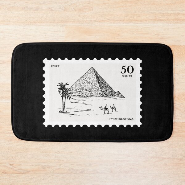 Item preview, Egypt, vintage travel stamp designed and sold by RabbitK.