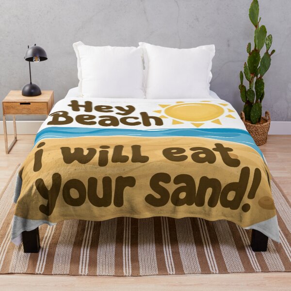 Artikelvorschau, Hey Strand, ich werde deinen Sand essen entworfen und verkauft von Sha1726.