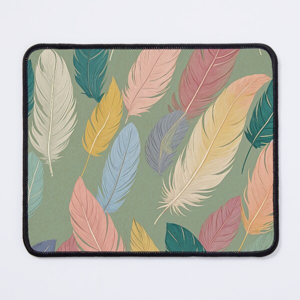 Item preview, Feathered Dreams: The Pastel Plumes of Serenity designed and sold by Lizetteh.